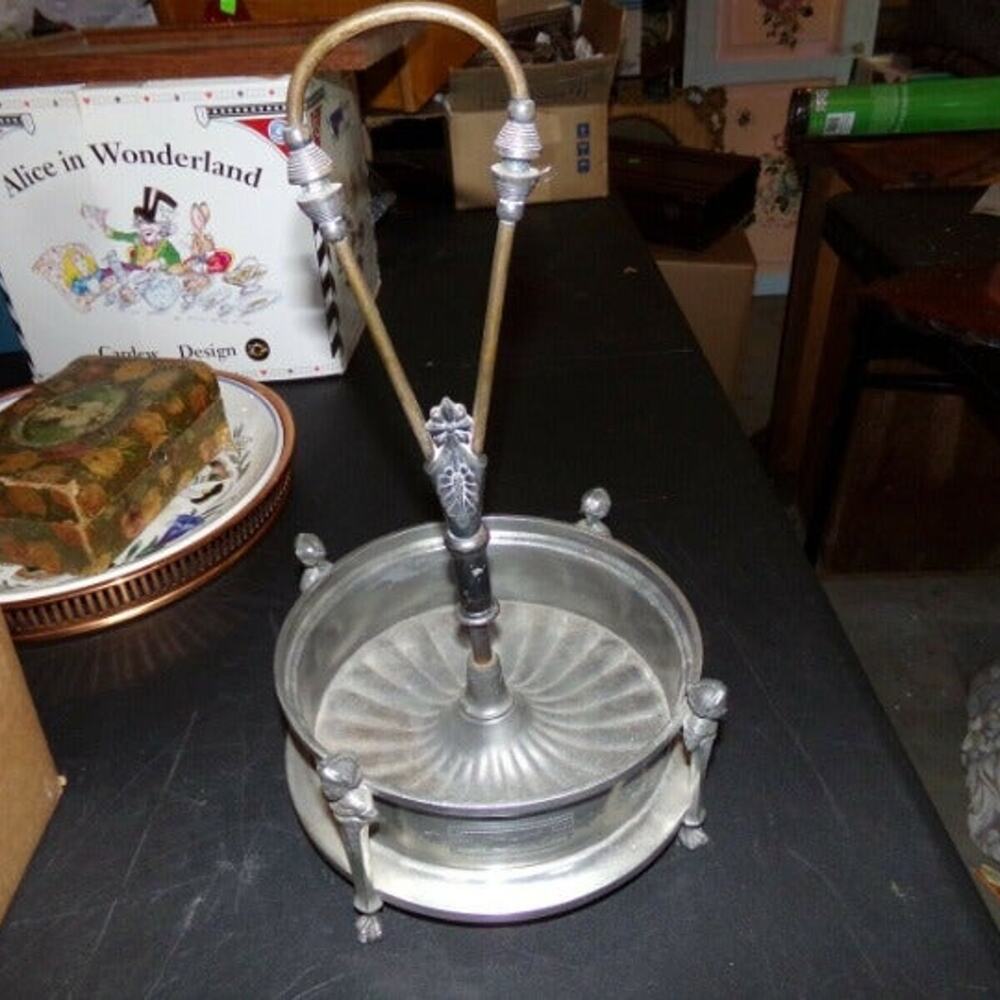 VICTORIAN SILVERPLATE? CRUET CONDIMENT